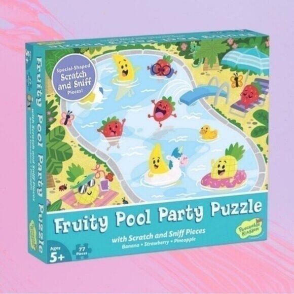 Scratch and Sniff Puzzle: Fruity Pool Party - Picture 1 of 2